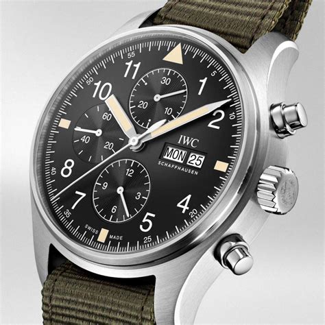 iwc pilot fliegerchronograph|iwc pilot watch performance chronograph.